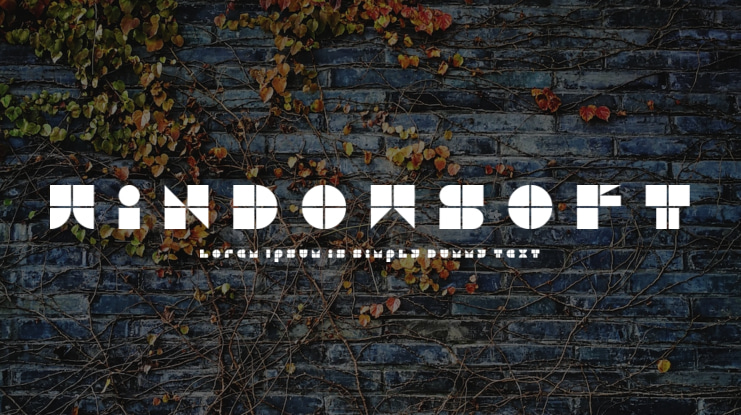 WindowSoft Font