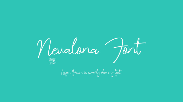 Nevalona Font