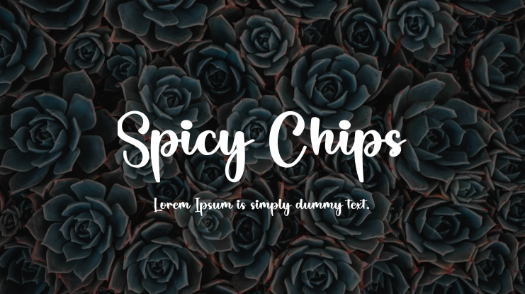 Spicy Chips Font