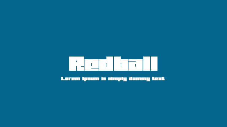 Redball Font Family
