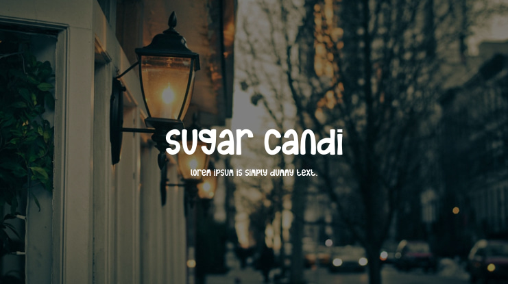 Sugar Candi Font