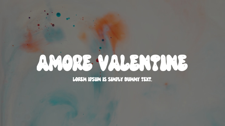 Amore Valentine Font