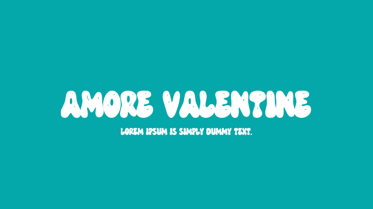 Amore Valentine Font