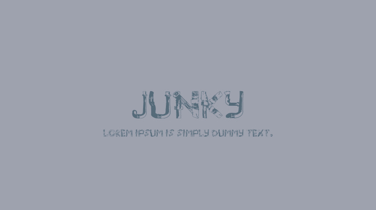 JUNKY Font