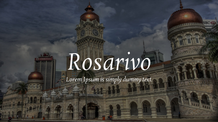 Rosarivo Font Family