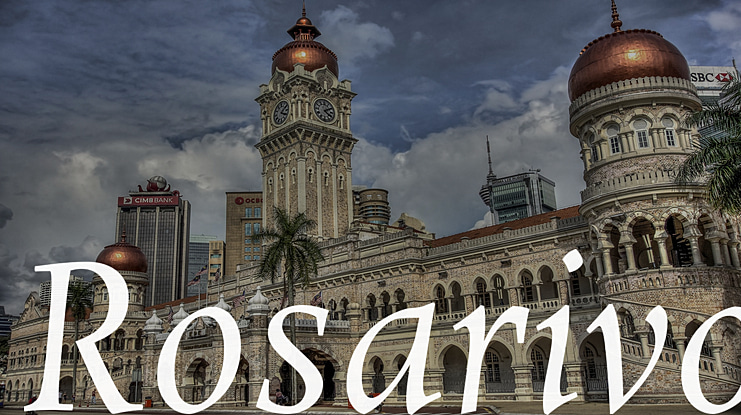 Rosarivo Font Family