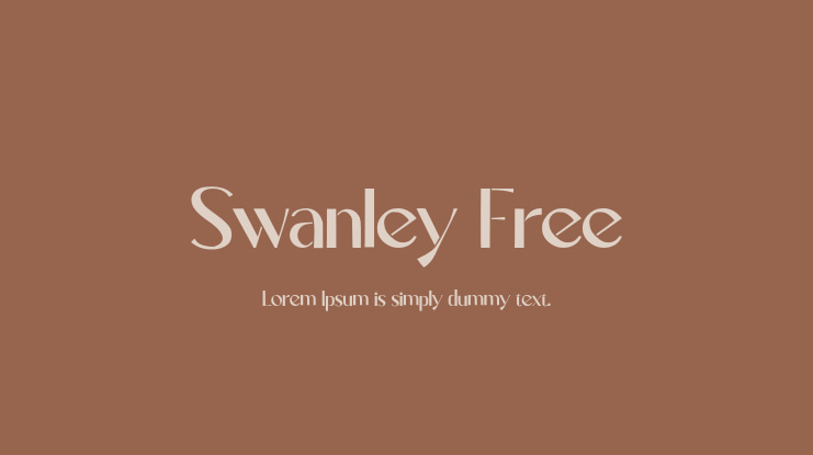 Swanley Free Font