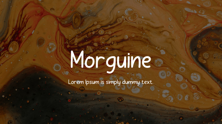 Morguine Font