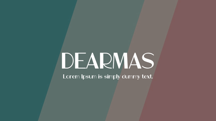 DEARMAS Font
