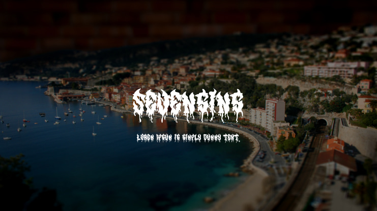Sevensins Font