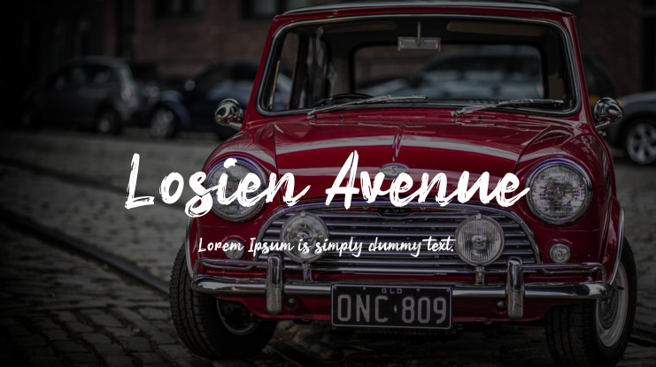 Losien Avenue Font