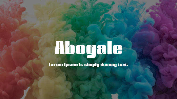 Abogale Font