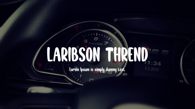 LARIBSON THREND Font