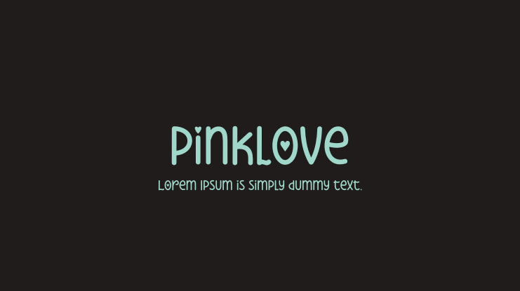 Pinklove Font