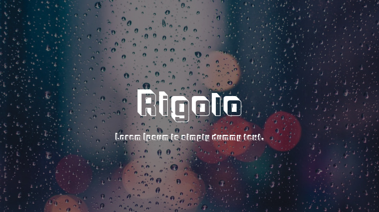 Rigolo Font
