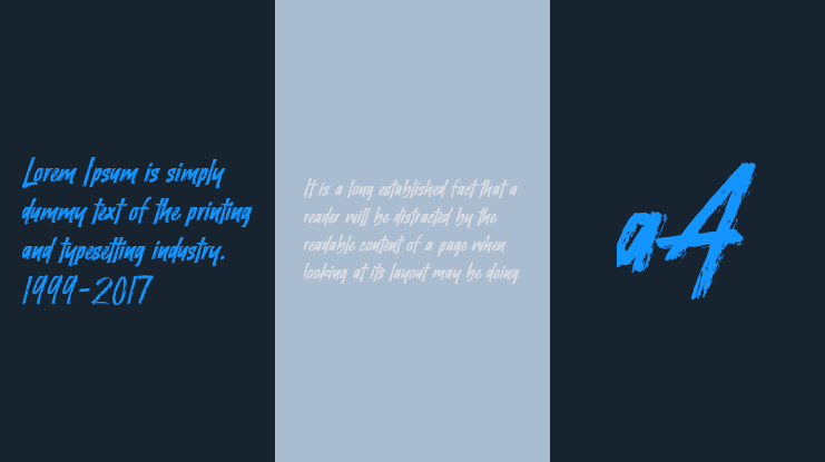 Predator Brushed Font