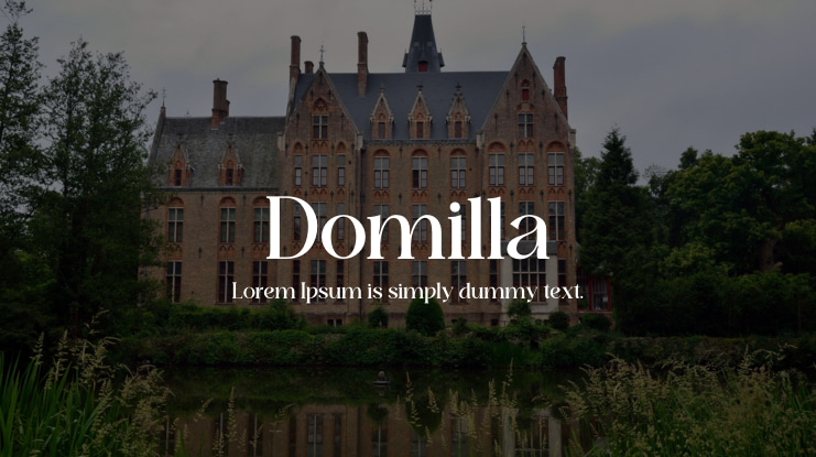Domilla Font Family