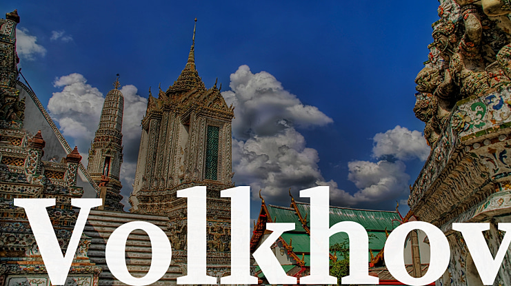 Volkhov Font Family