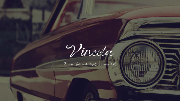 Vinecta Font
