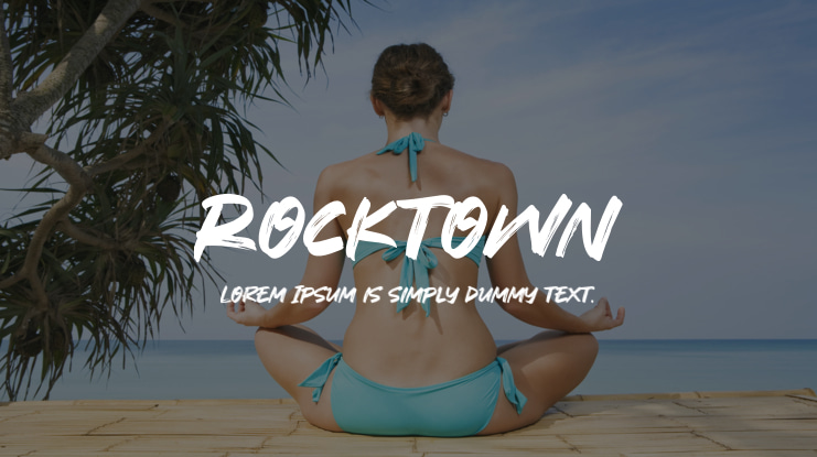 Rocktown Font