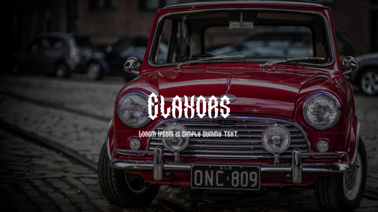 Elaxors Font