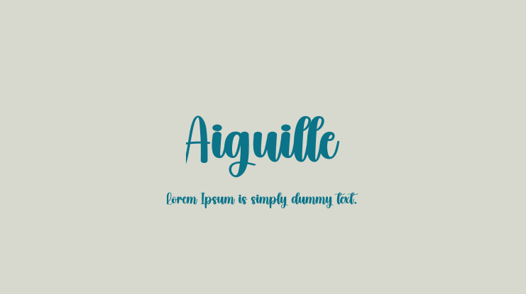 Aiguille Font