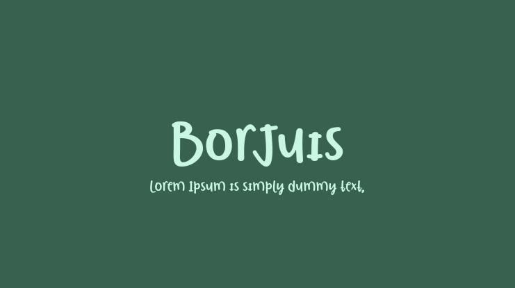 Borjuis Font