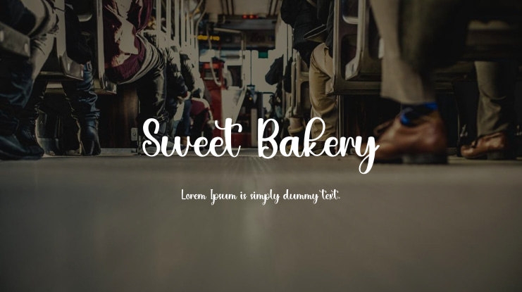Sweet Bakery Font