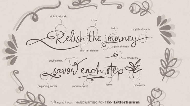 Whimsical Rosefree Font