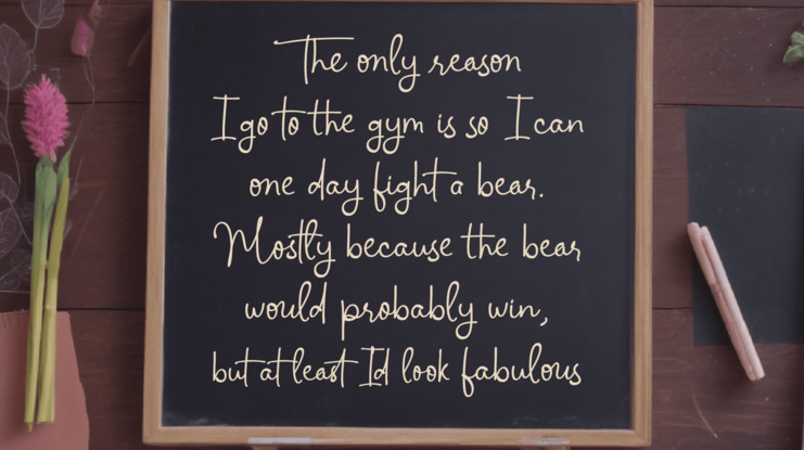 Whimsical Rosefree Font