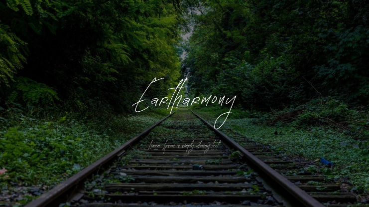 Eartharmony Font
