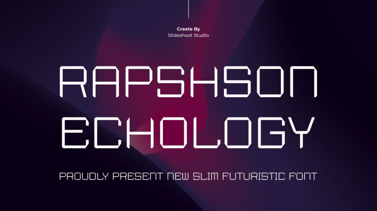 Raphson Ecology Font