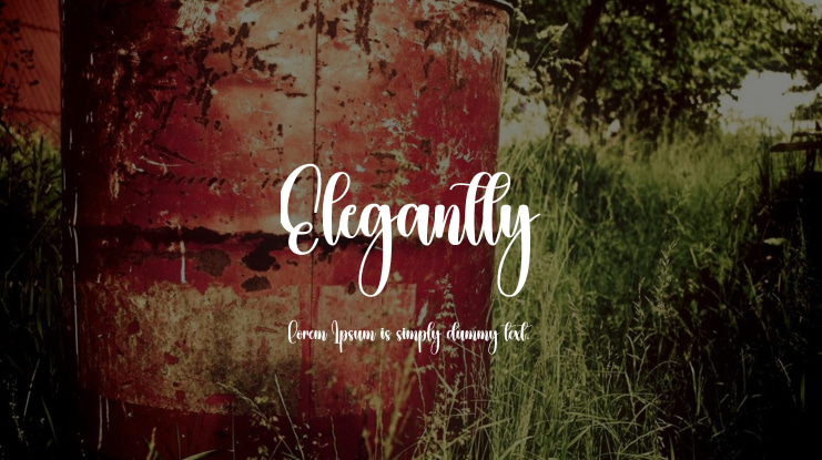 Elegantly Font
