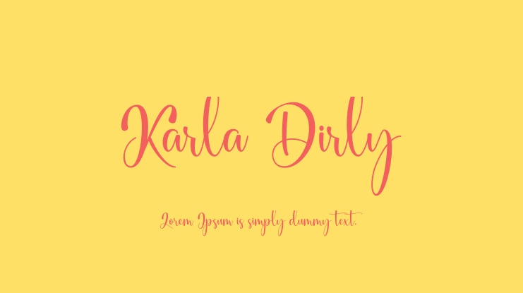 Karla Dirly Font
