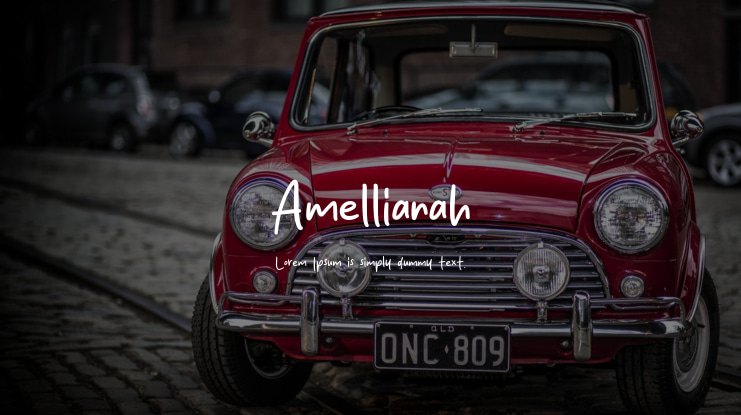 Amellianah Font