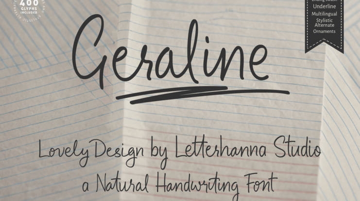 Geraline Free Font