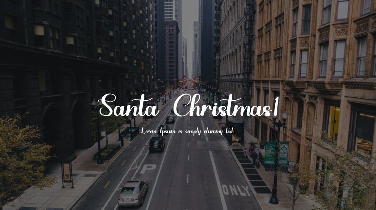 Santa Christmas1 Font
