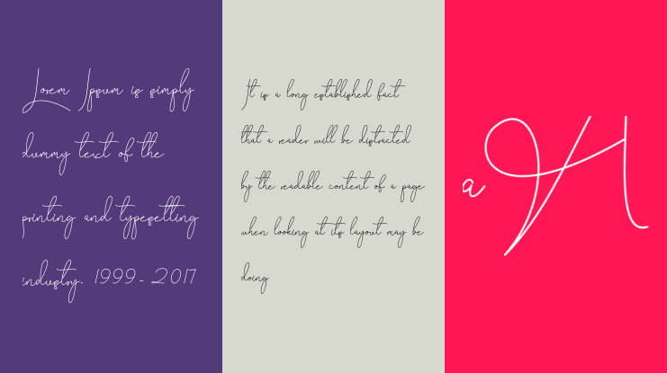 Birlina Signature Font