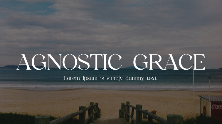 AGNOSTIC GRACE Font