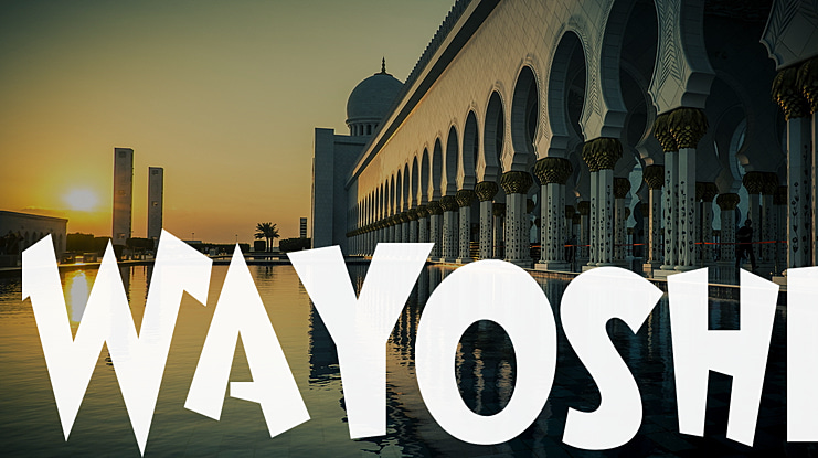 Wayoshi Font