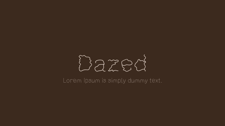 Dazed Font