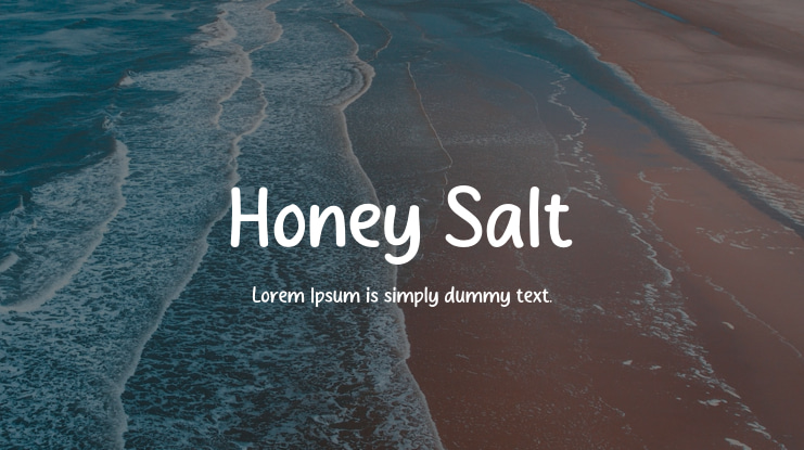 Honey Salt Font