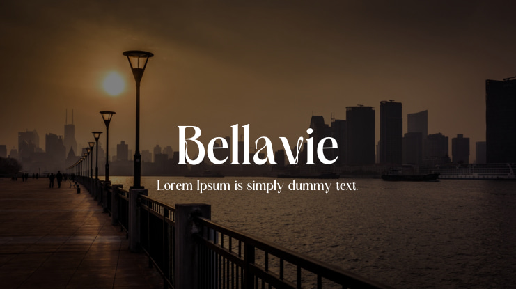 Bellavie Font Family