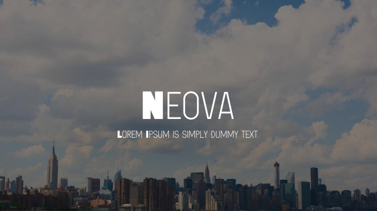 Neova Font