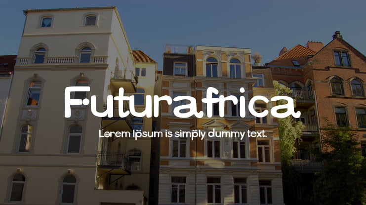 Futurafrica Font