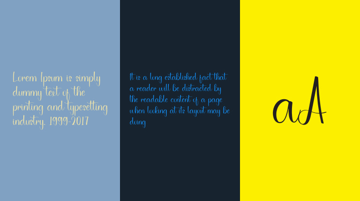 Simple February Font