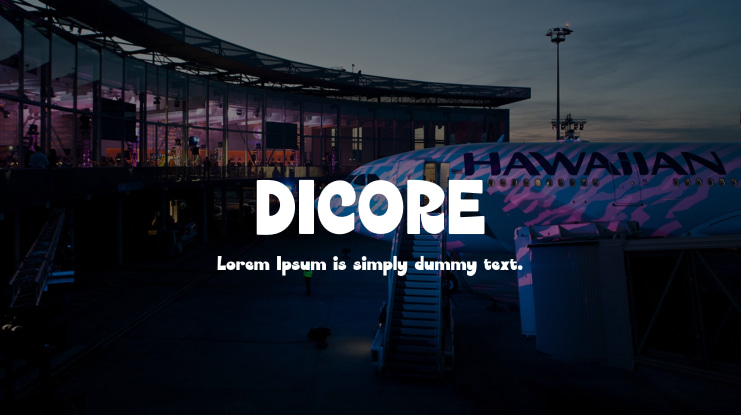 DICORE Font