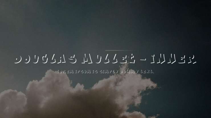 Douglas Mullet - Inner Font Family