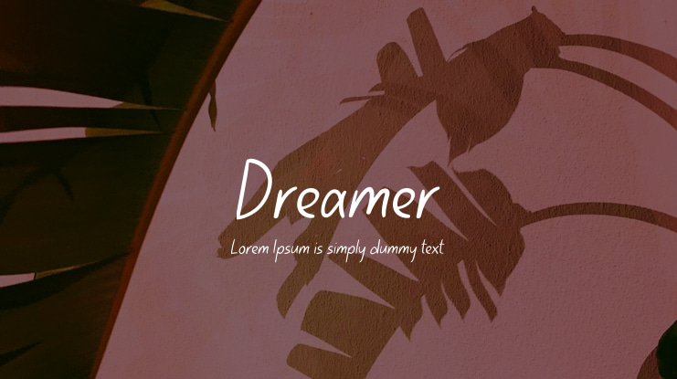 Dreamer Font