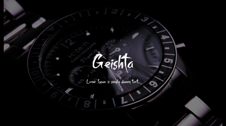 Geishta Font